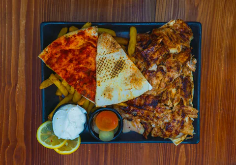 Chicken Shawarma Plate